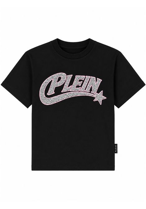 T-shirt con strass PHILIPP plein junior | F6PHJGTH067110